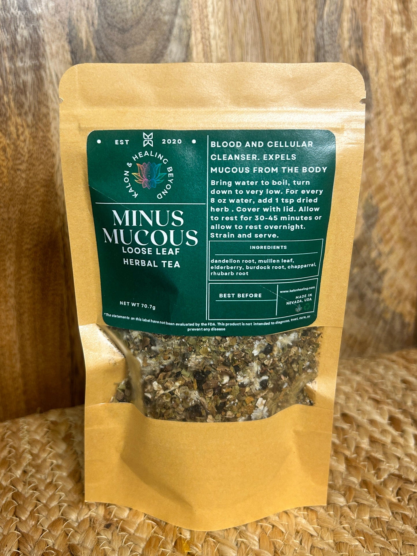 Minus Mucous Loose Leaf Tea