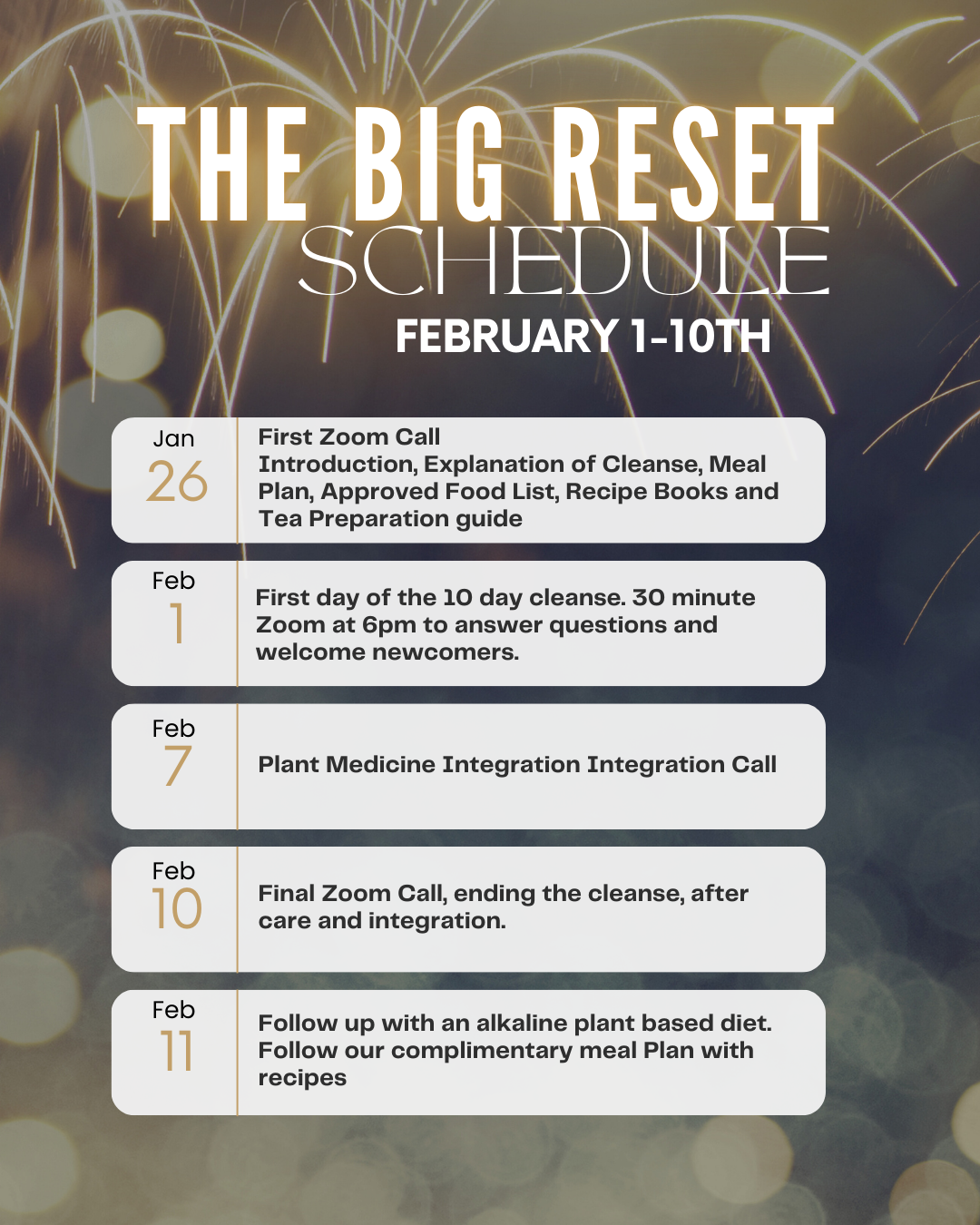 "The Big Reset" Cleanse Bundle and Save