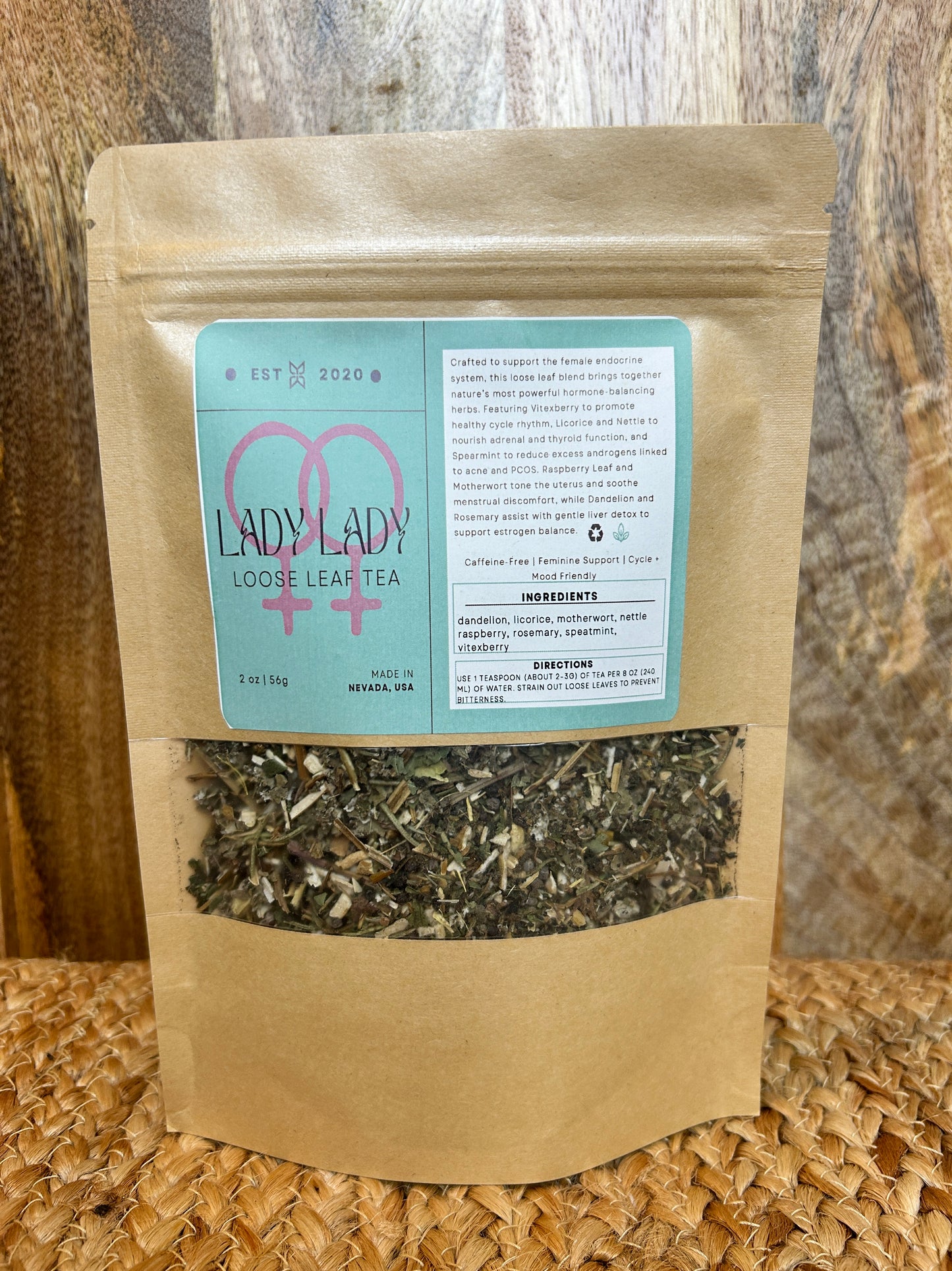 Lady Lady Hormone Balancing Loose Leaf Tea