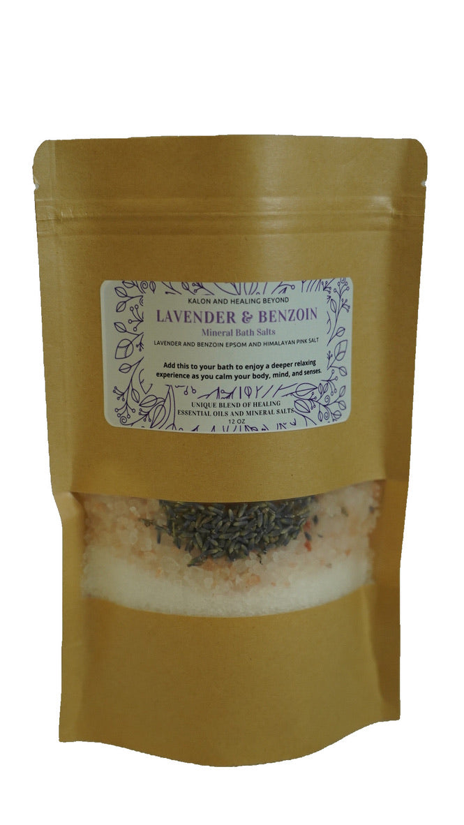 Lavender & Benzoin Mineral Bath Soak